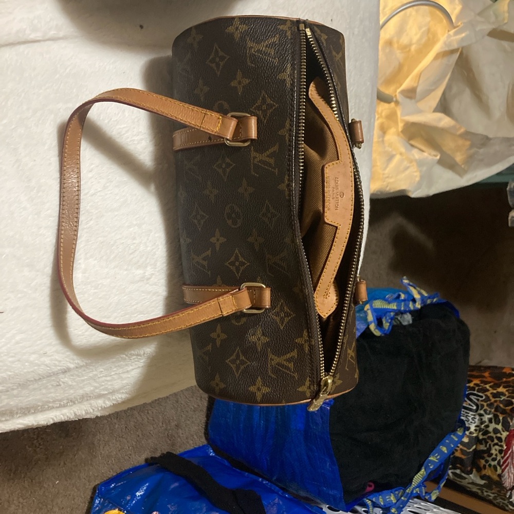 Louis Vuitton Brown Monogram Barrel Bag